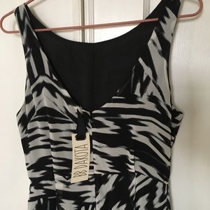 Black & white never worn dress